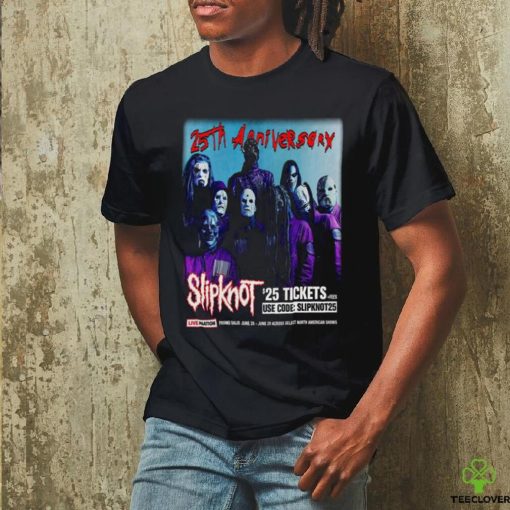 Slipknot North American Shows The 25th Anniversary Album Slipknot On June 26 29th 2024 shirt