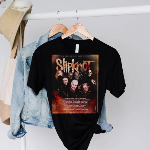 Slipknot The End So Far Europe Tour 2023 Shirt