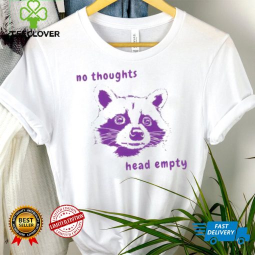 Slippywild No Thoughts Head Empty hoodie, sweater, longsleeve, shirt v-neck, t-shirt