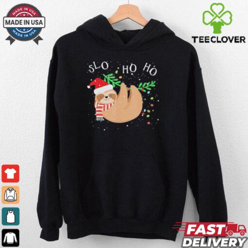 Slo Ho Ho Merry Slothmas Sloth Christmas shirt