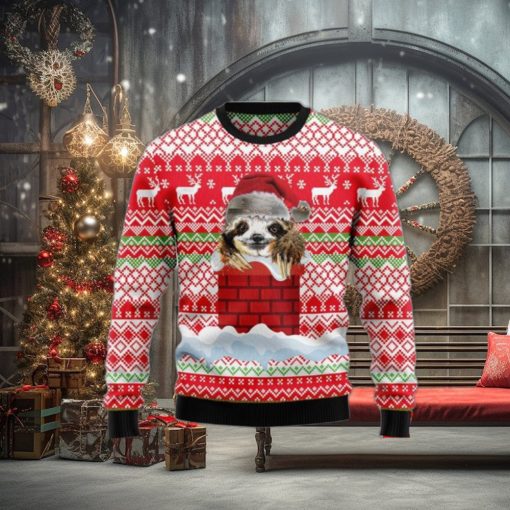 Sloth Chill Out Ugly Christmas Sweaters