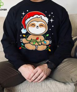 Sloth Christmas Tree Lights shirt