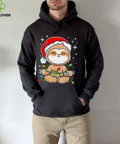 Sloth Christmas Tree Lights hoodie, sweater, longsleeve, shirt v-neck, t-shirt