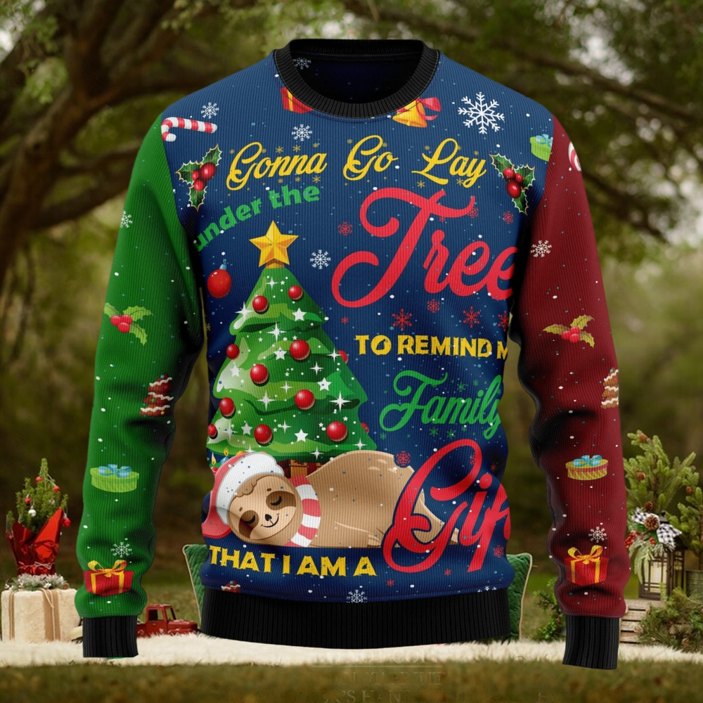 Sloth Gift Ugly Christmas Sweater Thankgiving Gift Men Women Sloth Gift Ugly Christmas Sweater Thankgiving Gift Men Women