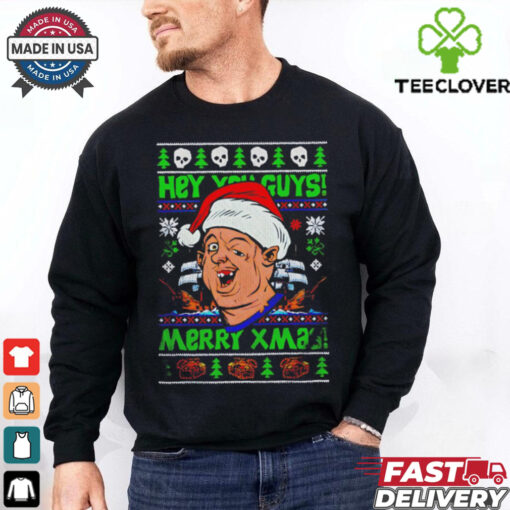 Sloth The Goonies hey you guys sweater Merry Xmas shirt