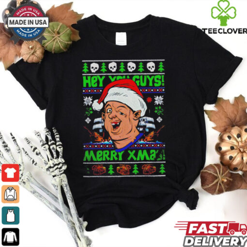 Sloth The Goonies hey you guys sweater Merry Xmas shirt