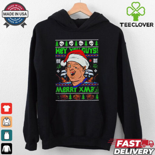 Sloth The Goonies hey you guys sweater Merry Xmas shirt