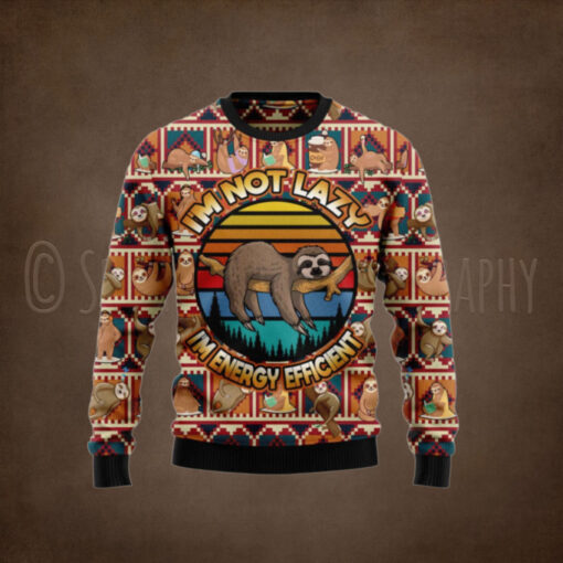 Sloth Ugly Christmas Sweater