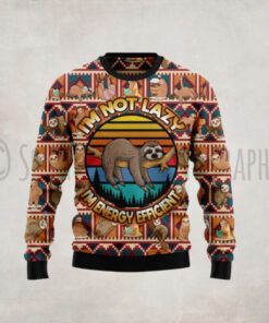 Sloth Ugly Christmas Sweater