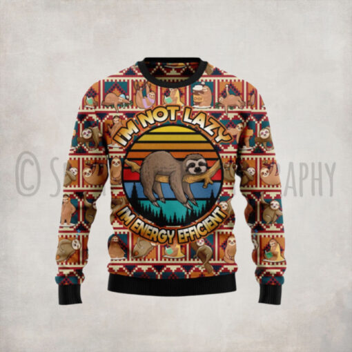 Sloth Ugly Christmas Sweater