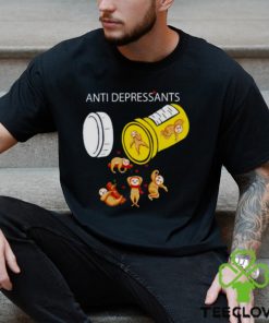 Sloths anti depressants shirt 1 Sloths anti depressants shirt