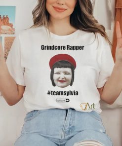 Slyvdream Grindcore Rapper Teamsylvia Shirt