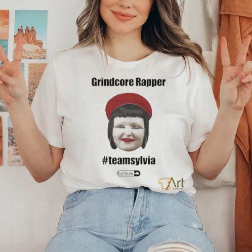 Slyvdream Grindcore Rapper Teamsylvia Shirt