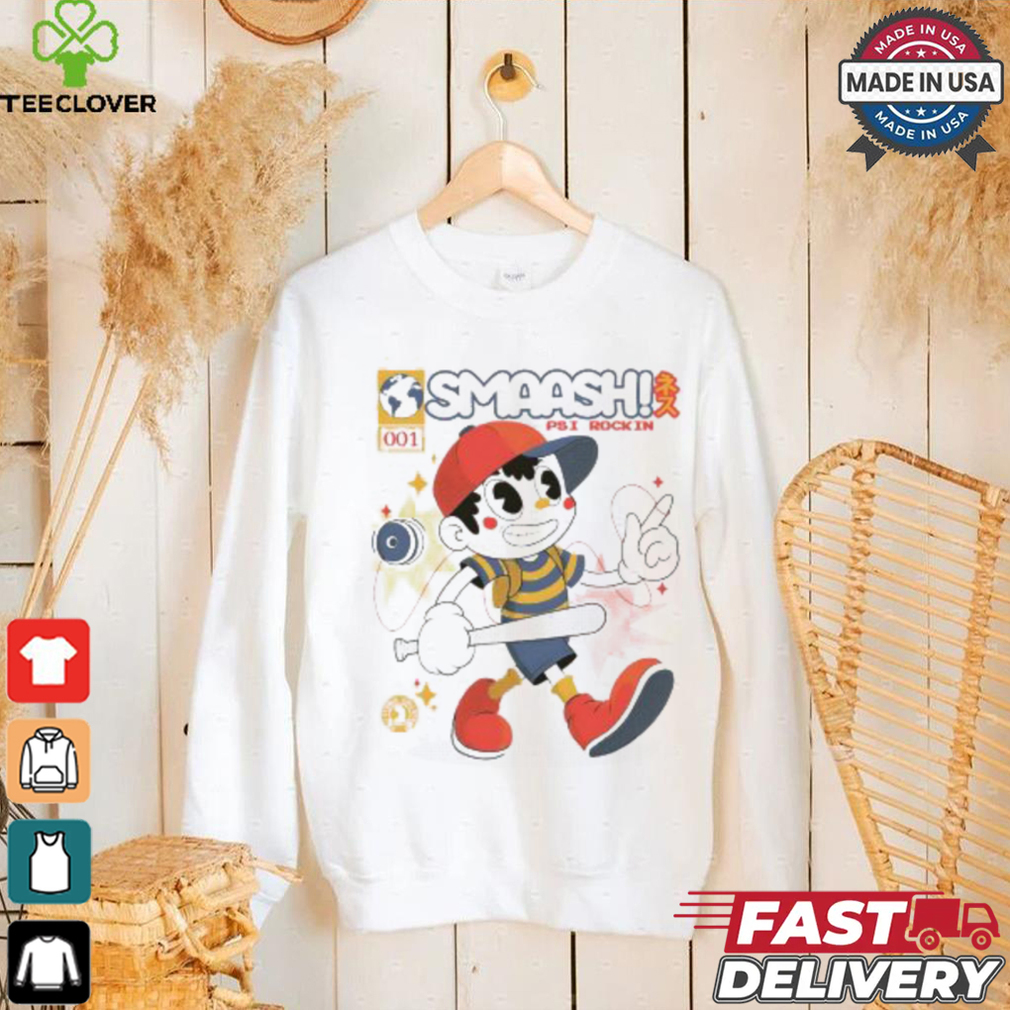 Smaash PSI Rockin cartoon shirt Smaash PSI Rockin cartoon shirt