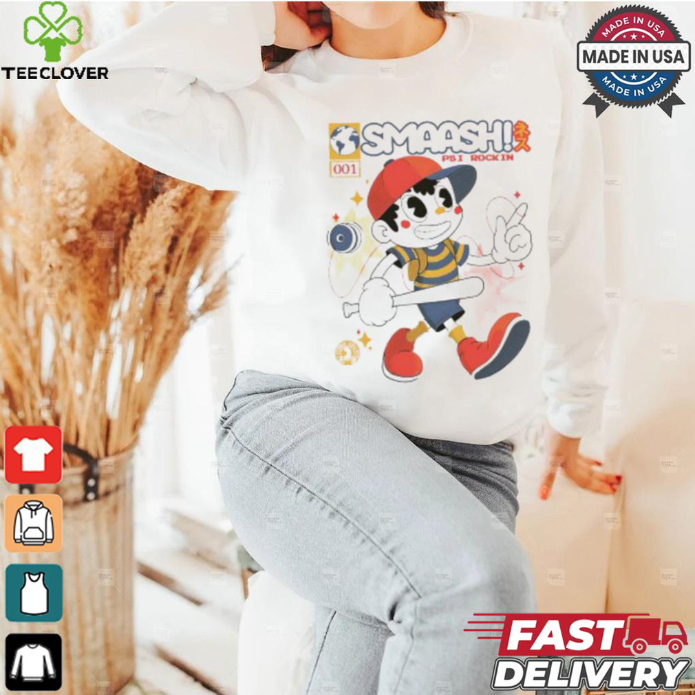 Smaash PSI Rockin cartoon shirt Smaash PSI Rockin cartoon shirt