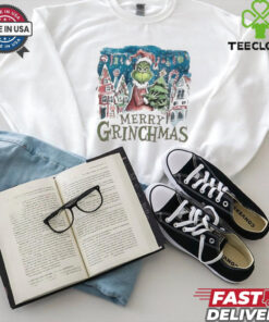 Small Town Christmas Merry Grichmas Retro Christmas Shirt