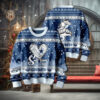 Smart Woman Loves Her Detroit Lions Christmas Holiday Sweater1