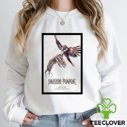 Smashing pumpkins april 16 2023 Bribie island sandstone point hotel poster t shirt