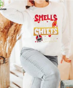 Smells like a Kansas City Chiefs win helmet hoodie, sweater, longsleeve, shirt v-neck, t-shirt