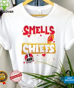 Smells like a Kansas City Chiefs win helmet hoodie, sweater, longsleeve, shirt v-neck, t-shirt