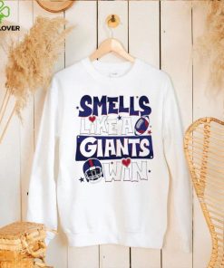 Smells like a New York Giants win helmet shirt