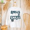 Smells like a Philadelphia Eagles win helmet hoodie, sweater, longsleeve, shirt v-neck, t-shirt