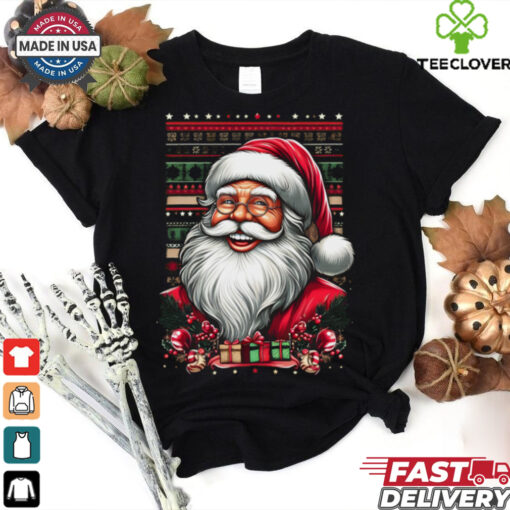 Smiling Santa shirt