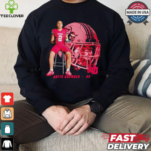 Smith Snowden Utah Utes portrait T shirt