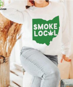 Smoke local Ohio Weed State shirt 2 Smoke local Ohio Weed State shirt