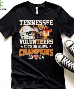 Smokey and helmet Tennessee Volunteers Citrus Bowl Champions 2024 hoodie, sweater, longsleeve, shirt v-neck, t-shirt