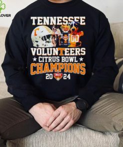 Smokey and helmet Tennessee Volunteers Citrus Bowl Champions 2024 hoodie, sweater, longsleeve, shirt v-neck, t-shirt