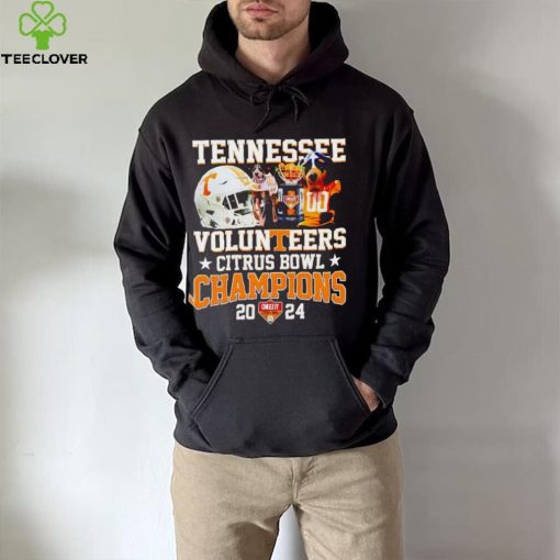 Smokey and helmet Tennessee Volunteers Citrus Bowl Champions 2024 hoodie, sweater, longsleeve, shirt v-neck, t-shirt