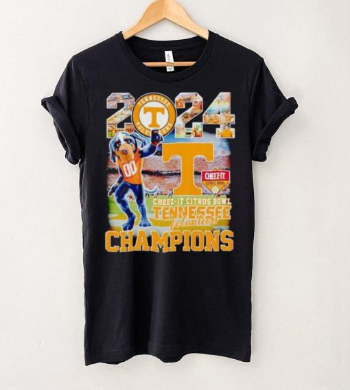 Smokey mascot 2024 Cheez It Citrus Bowl Tennessee Volunteers Champions hoodie, sweater, longsleeve, shirt v-neck, t-shirt