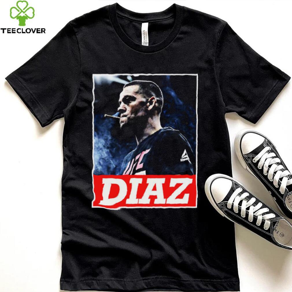 Smoking Nate Diaz Unisex T shirt