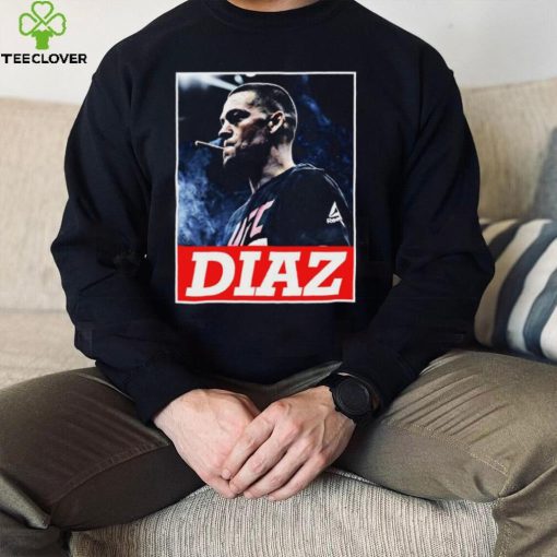 Smoking Nate Diaz Unisex T shirt