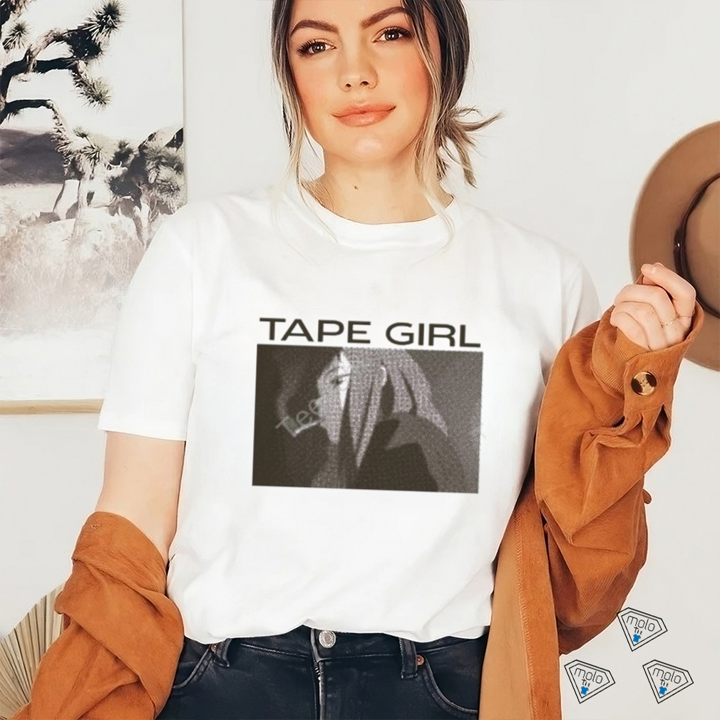 Smoking Tape Girl Long Sleeve Tee Shirt Smoking Tape Girl Long Sleeve Tee Shirt
