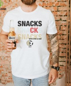 Snacks snacks snacks with Lynn and Sam jws lemon and ball t shirt