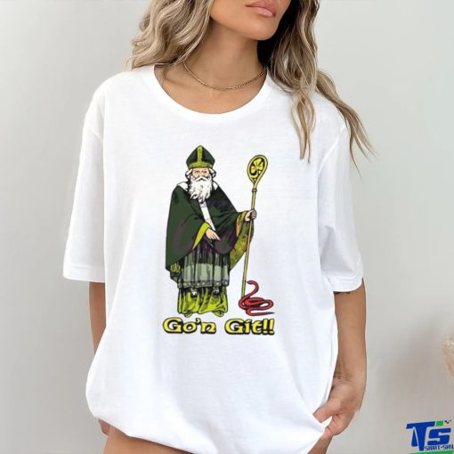 Snake Red Gon Git St Patricks Day Vicar shirt