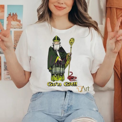 Snake Red Gon Git St Patricks Day Vicar shirt