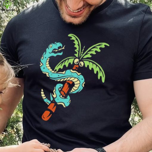 Snake and coconut tree hoodie, sweater, longsleeve, shirt v-neck, t-shirt