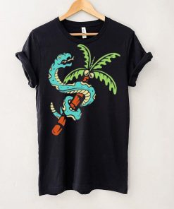 Snake and coconut tree hoodie, sweater, longsleeve, shirt v-neck, t-shirt