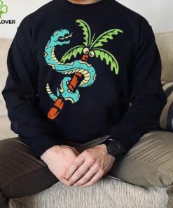 Snake and coconut tree hoodie, sweater, longsleeve, shirt v-neck, t-shirt