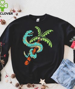 Snake and coconut tree hoodie, sweater, longsleeve, shirt v-neck, t-shirt