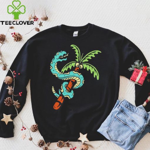 Snake and coconut tree hoodie, sweater, longsleeve, shirt v-neck, t-shirt