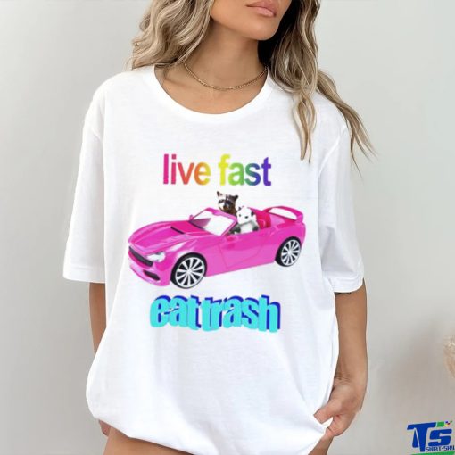 Snazzyseagull Live Fast Eat Trash Raccoon hoodie, sweater, longsleeve, shirt v-neck, t-shirt