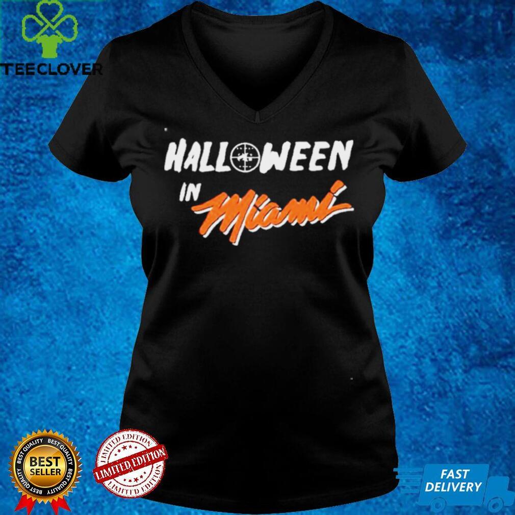 Sniper gang apparel halloween in miamI shirt