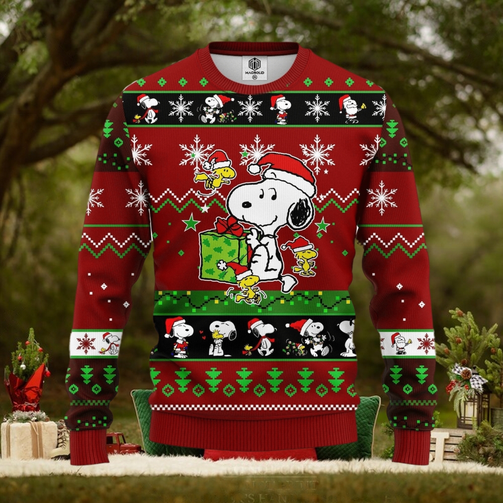 Snooby Red Brown Funny Ideas Ugly Christmas Sweater Gift Thanksgiving Snooby Red Brown Funny Ideas Ugly Christmas Sweater Gift Thanksgiving