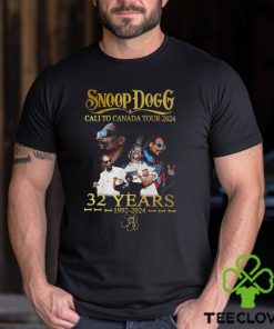 Snoop Dogg Cali To Canada Tour 2024 32 Years 1992 2024 Thank You For The Memories T Shirt 1 Snoop Dogg Cali To Canada Tour 2024 32 Years 1992 2024 Thank You For The Memories T Shirt