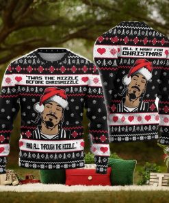 Snoop Dogg Ugly Christmas Sweater Xmas Christmas Gift