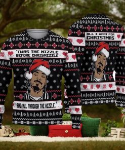 Snoop Dogg Ugly Christmas Sweater